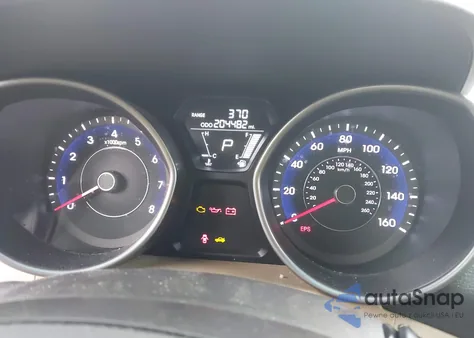 2013 Hyundai Elantra Gls from USA, damaged, VIN 5NPDH4AE5DH270457